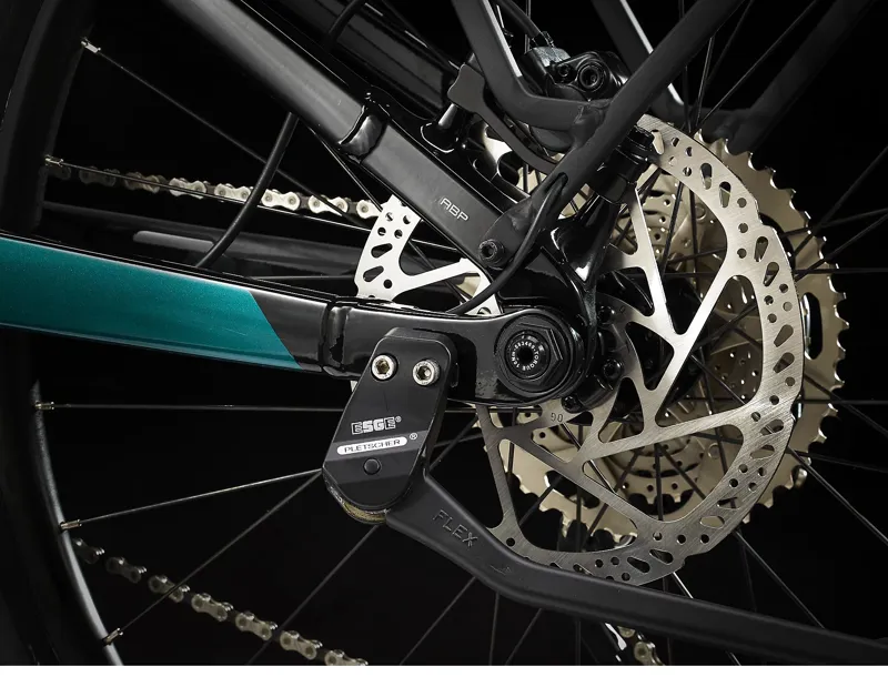 2022 Trek Powerfly FS 4 Equipped eMountain Bike in Dark Aquatic/Black-2